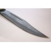 Damascus Bowie Style Knife